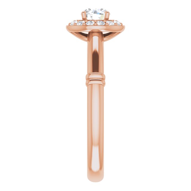 Halo-Style Engagement Ring