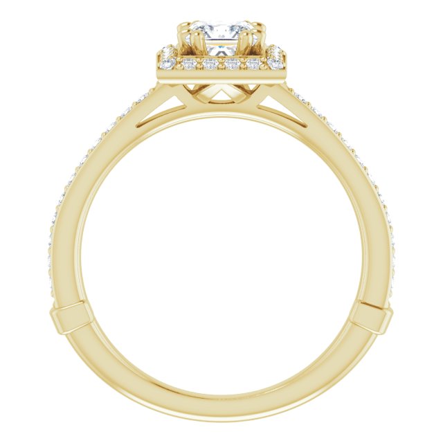 Halo-Style Engagement Ring