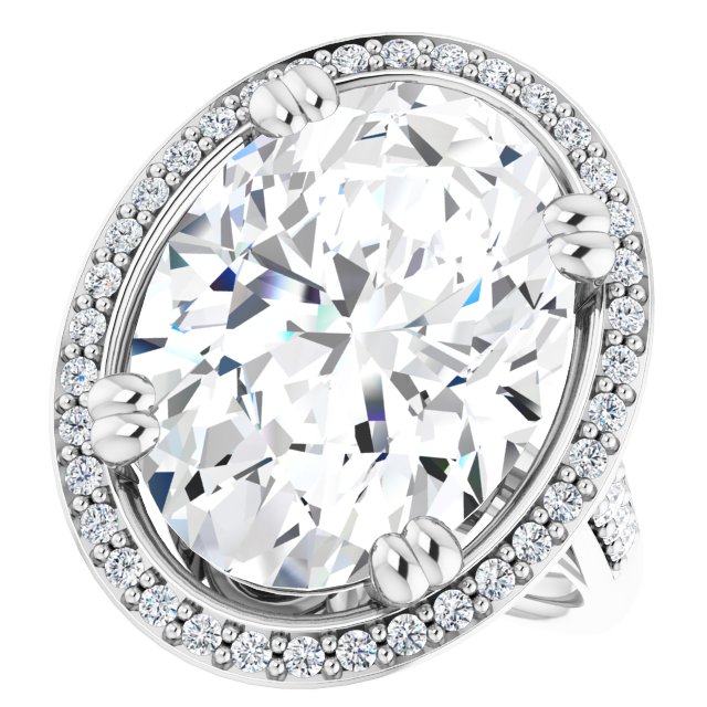 Halo-Style Engagement Ring