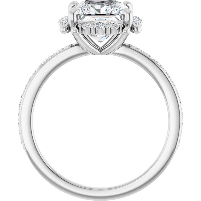 Halo-Style Engagement Ring
