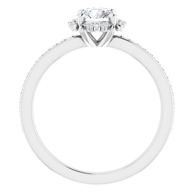 Halo-Style Engagement Ring