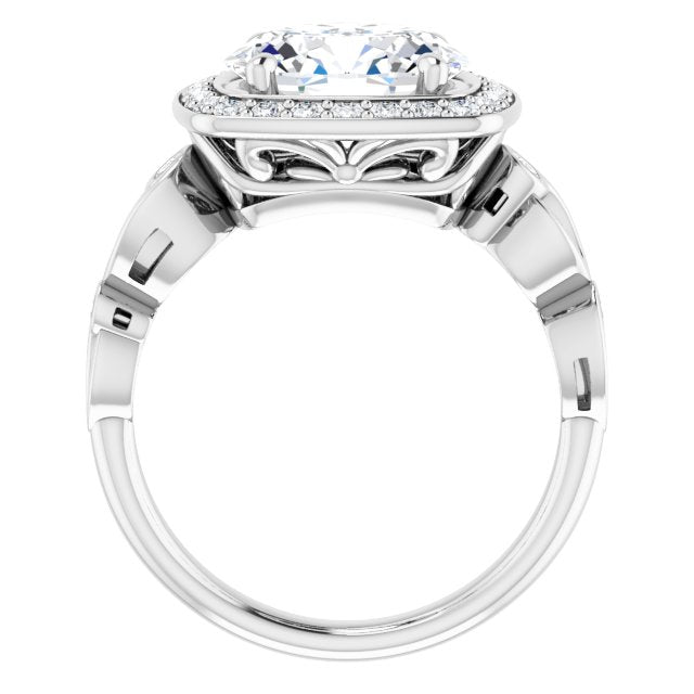 Halo-Style Engagement Ring