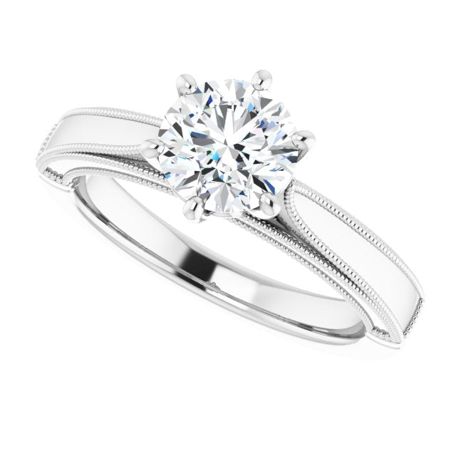 Solitaire Engagement Ring