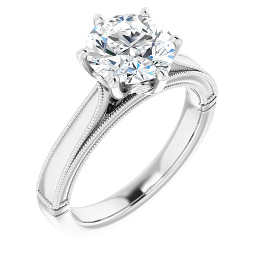 Solitaire Engagement Ring