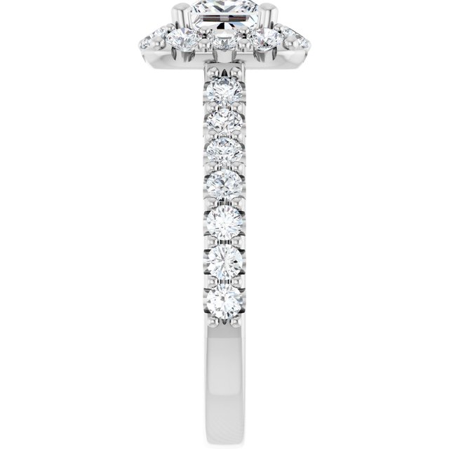 Halo-Style Engagement Ring