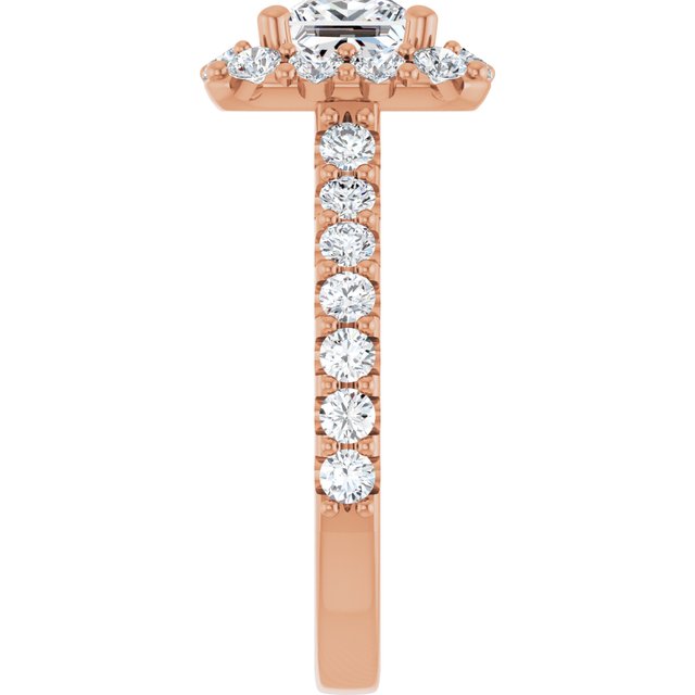 Halo-Style Engagement Ring