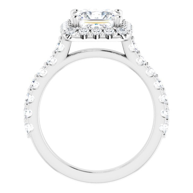 Halo-Style Engagement Ring