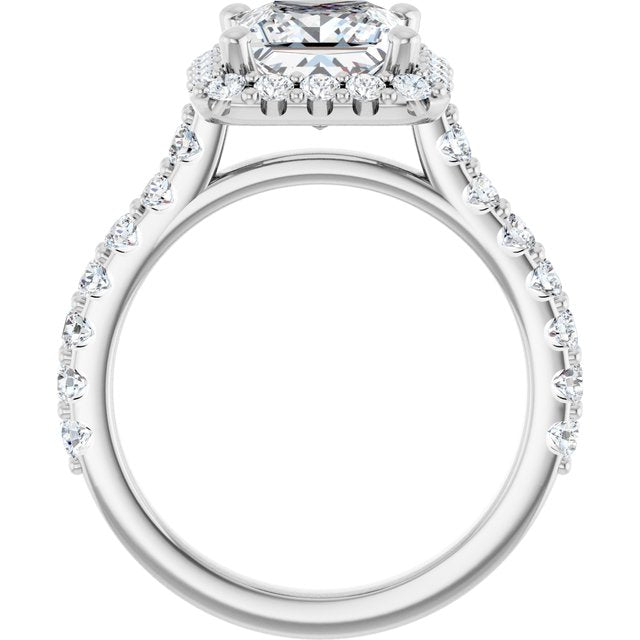 Halo-Style Engagement Ring