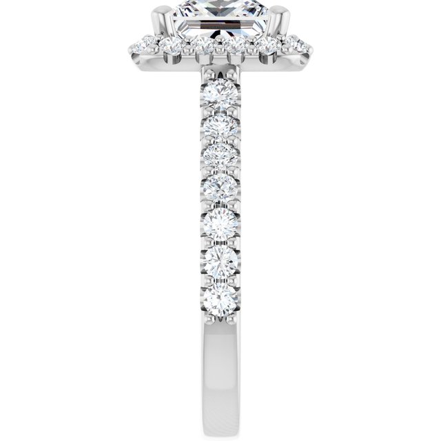 Halo-Style Engagement Ring