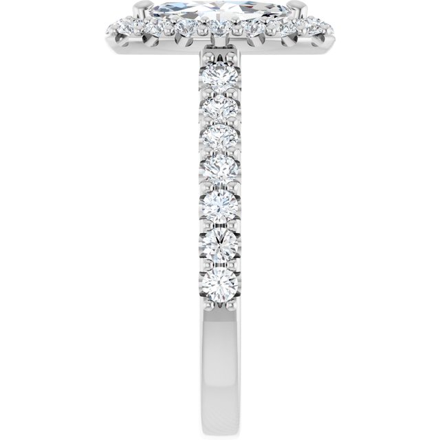 Halo-Style Engagement Ring