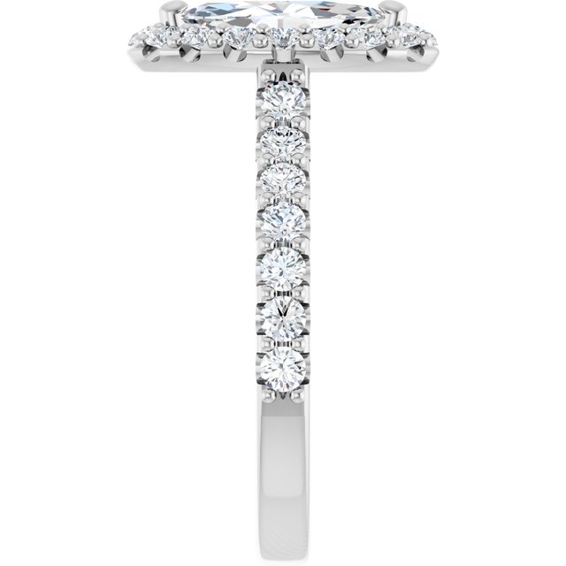 Halo-Style Engagement Ring