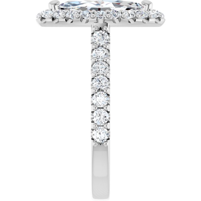 Halo-Style Engagement Ring