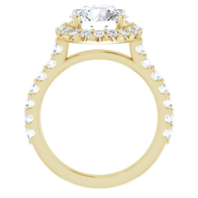 Halo-Style Engagement Ring