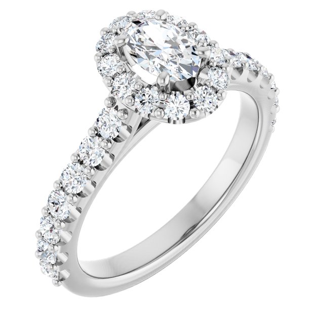 Halo-Style Engagement Ring