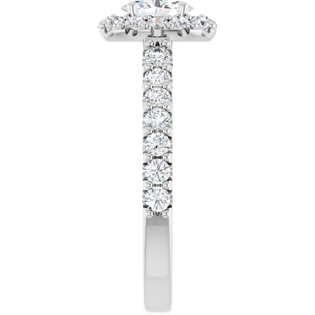 Halo-Style Engagement Ring