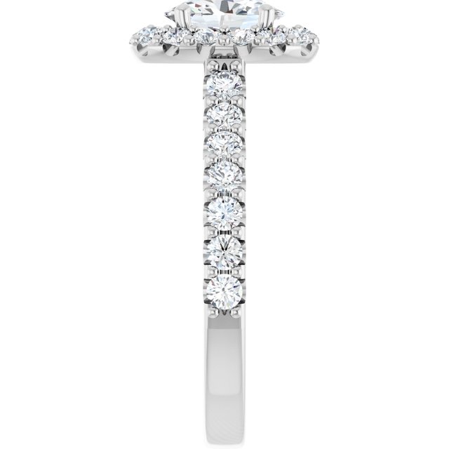 Halo-Style Engagement Ring