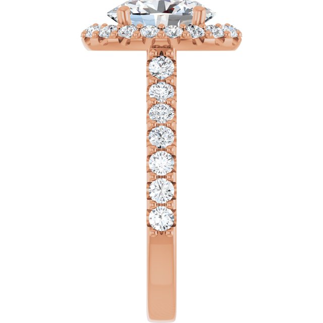 Halo-Style Engagement Ring