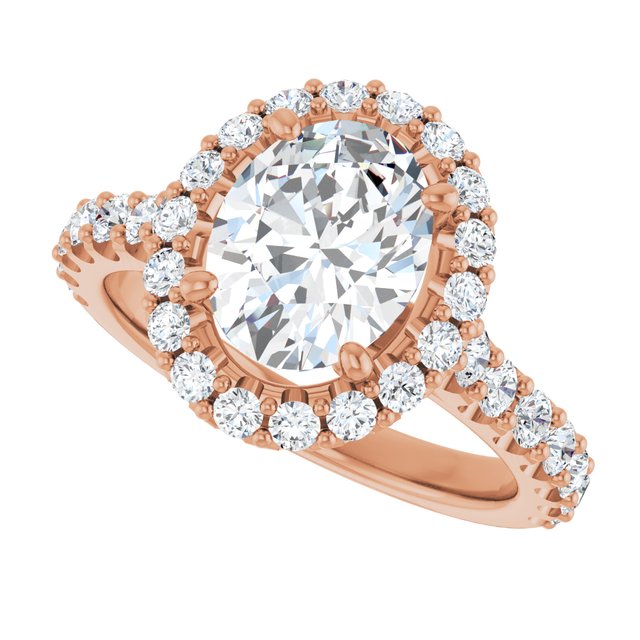 Halo-Style Engagement Ring