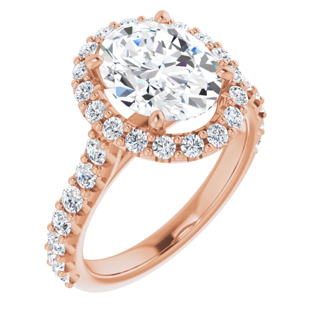 Halo-Style Engagement Ring