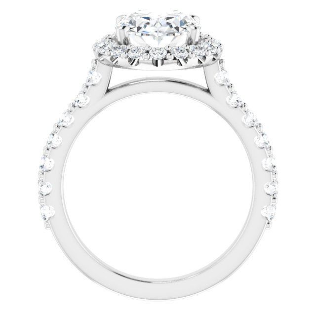 Halo-Style Engagement Ring