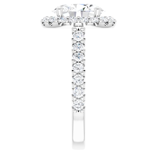 Halo-Style Engagement Ring
