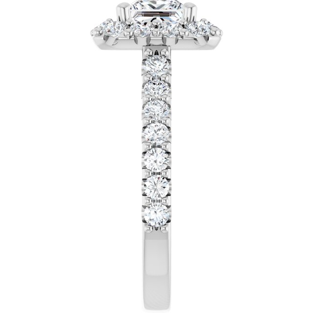 Halo-Style Engagement Ring