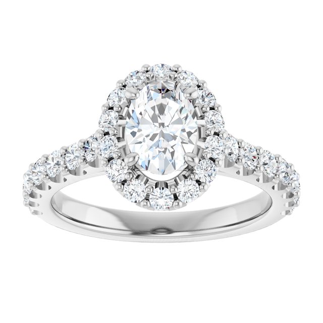 Halo-Style Engagement Ring