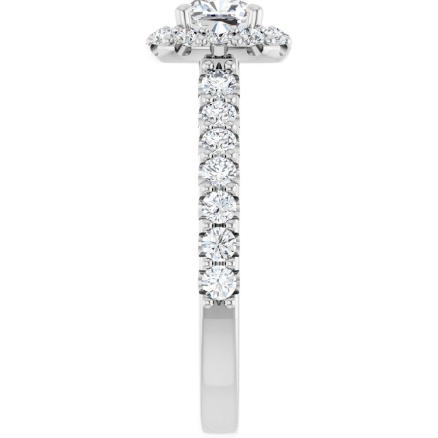 Halo-Style Engagement Ring