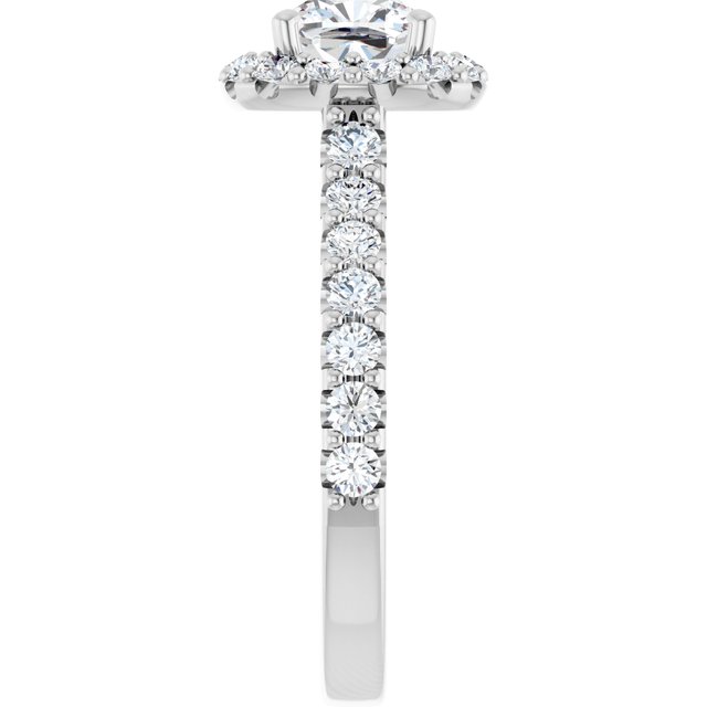 Halo-Style Engagement Ring