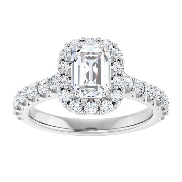 Halo-Style Engagement Ring