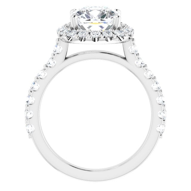 Halo-Style Engagement Ring