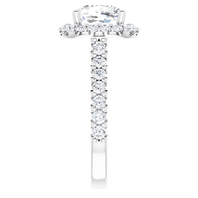 Halo-Style Engagement Ring