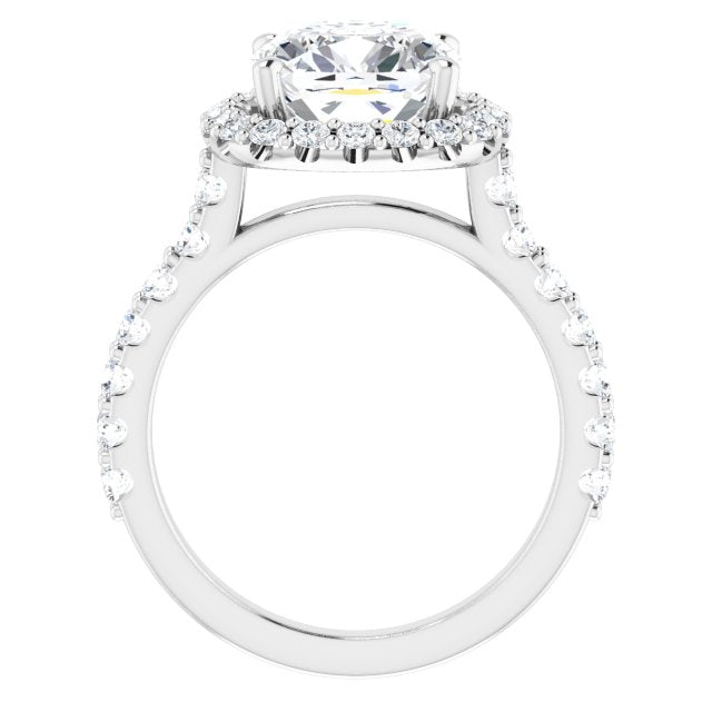 Halo-Style Engagement Ring