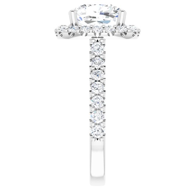 Halo-Style Engagement Ring