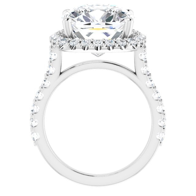 Halo-Style Engagement Ring