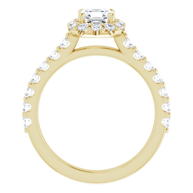 Halo-Style Engagement Ring