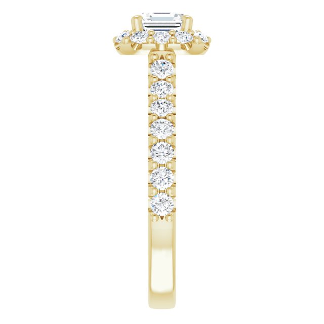 Halo-Style Engagement Ring