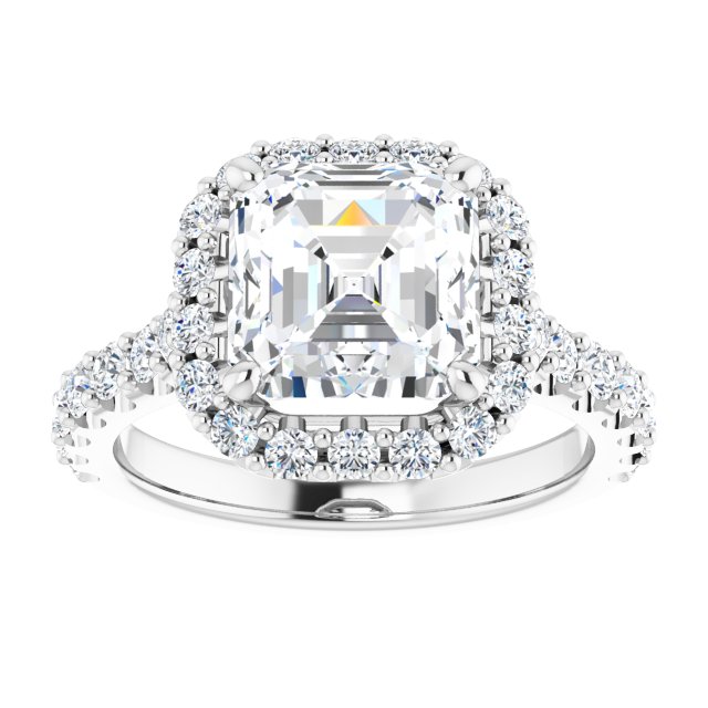 Halo-Style Engagement Ring
