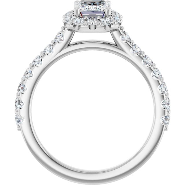 Halo-Style Engagement Ring