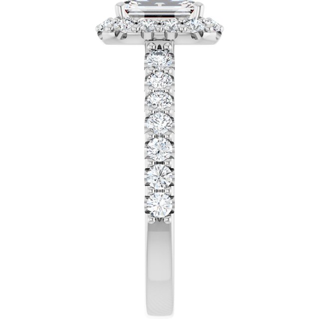 Halo-Style Engagement Ring