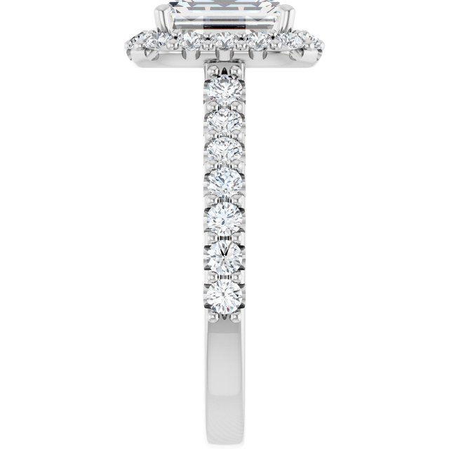 Halo-Style Engagement Ring