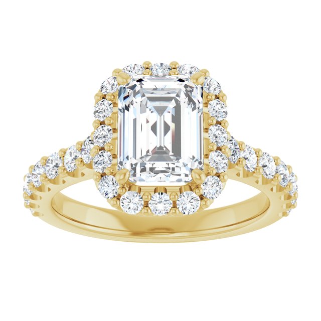 Halo-Style Engagement Ring