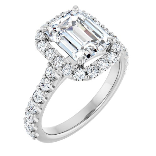 Halo-Style Engagement Ring