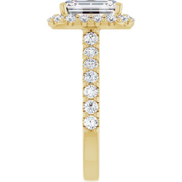 Halo-Style Engagement Ring