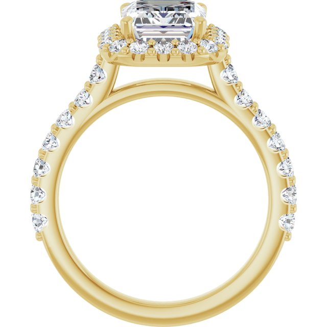 Halo-Style Engagement Ring