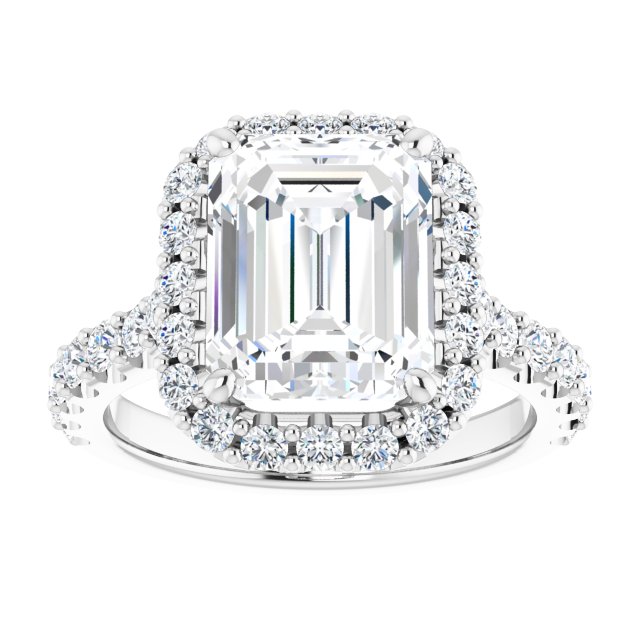 Halo-Style Engagement Ring