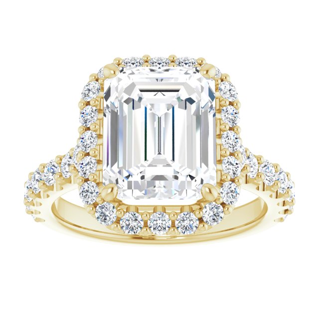 Halo-Style Engagement Ring