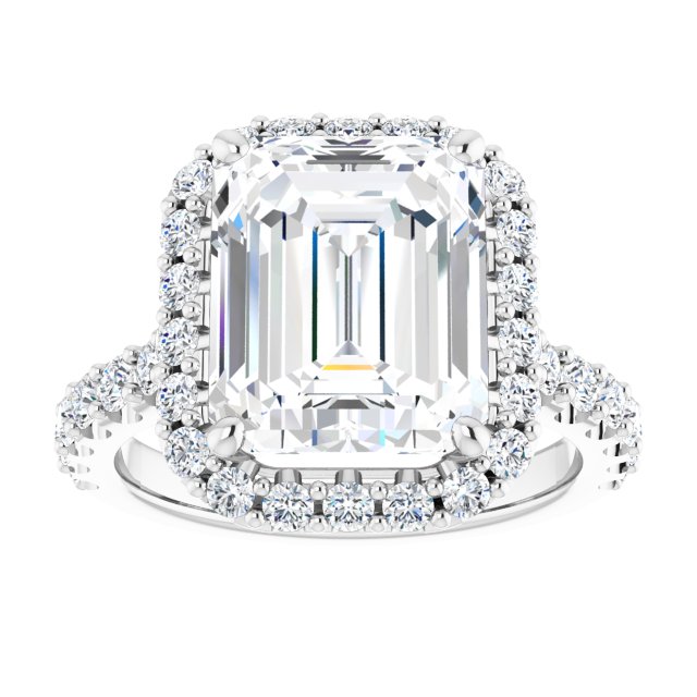 Halo-Style Engagement Ring