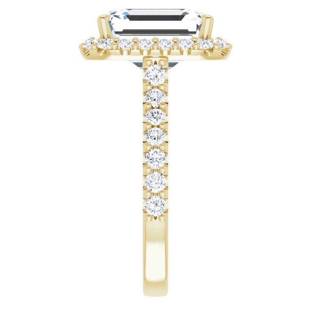 Halo-Style Engagement Ring