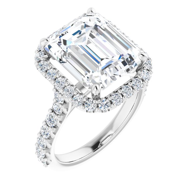 Halo-Style Engagement Ring